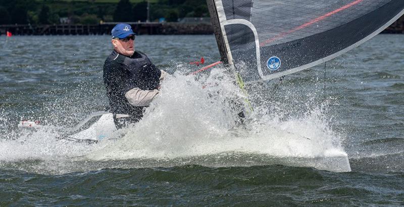 David during the Harken Devoti D-Zero 2026 Nationals at Dalgety Bay - photo © Neill Ross Photography