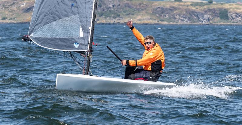 Gordon during the Harken Devoti D-Zero 2026 Nationals at Dalgety Bay - photo © Neill Ross Photography