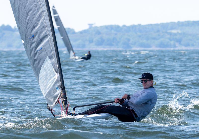 Nick during the Harken Devoti D-Zero 2026 Nationals at Dalgety Bay - photo © Neill Ross Photography