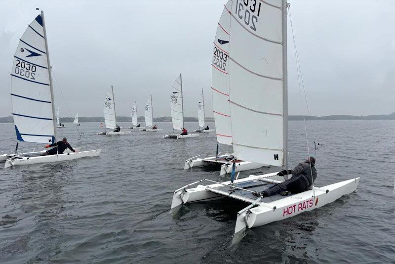 Dart 15 Winter TT at Grafham - photo © Nigel Dentchfield