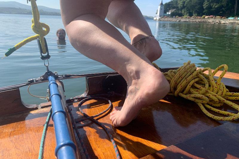 The water's lovely - Dinghy Cruising Association - photo © Lizzie Wynn