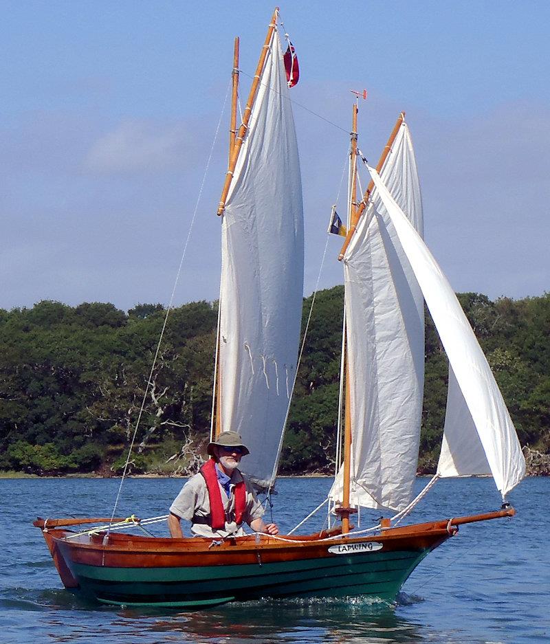 'Lapwing' under sail photo copyright Tom Edom taken at  and featuring the Dinghy Cruising Association class