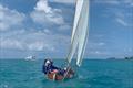 Royal Hospital School pupil Sarah Davis wins inaugural trophy for women's race in the Bermuda Fitted Dinghy © RHS