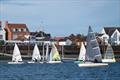 Dinghies sailing in front of Burnham SC  - John Torrance Trophy 2023 © Petru Balau Sports Photography / sports.hub47.com