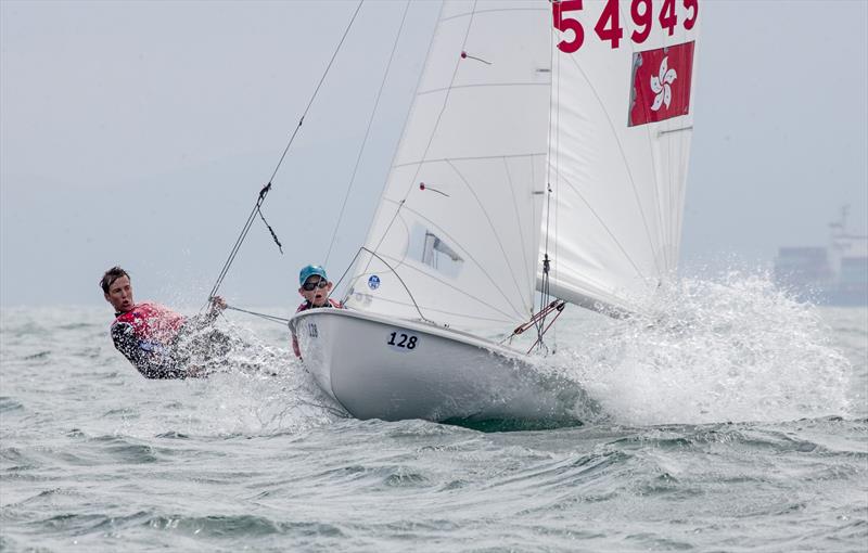 420 power reach. Duncan Gregor and Matthew Clark. Hong Kong Raceweek 2019. - photo © RHKYC / Guy Nowell