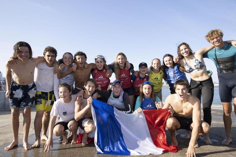 French sailors win the Nations Trophy at the Youth Sailing World Championships presented by Hempel photo copyright Sander van der Borch / Lloyd Images / Oman Sail taken at Oman Sail and featuring the Dinghy class