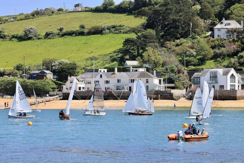 Sailing Club Series race 5 at Salcombe YC photo copyright Lucy Burn taken at Salcombe Yacht Club and featuring the Dinghy class