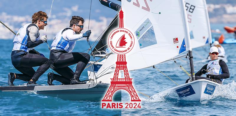 Sarah Douglas in ILCA 6, Will Jones and Justin Barnes in 49er qualify to be nominated for the Paris 2024 Olympic Games photo copyright Sailing Energy taken at Sail Canada and featuring the Dinghy class