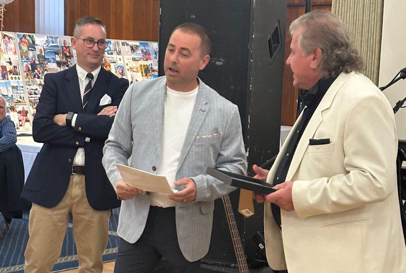 Commodore Chris Anderson and Steve Turner - The Chase Sailing Club 70th Anniversary Dinner and Dance - photo © CSC
