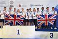 Two teams on the podium - GBR Blind Sailing Team Wins World Championships in Oman &copy; World Sailing
