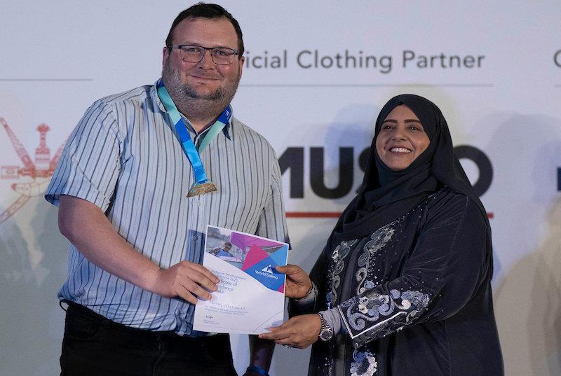 Murray MacDonald at the World Sailing Inclusion Championships in Oman photo copyright Vincent Curutchet / World Sailing taken at Oman Sail and featuring the Disabled class