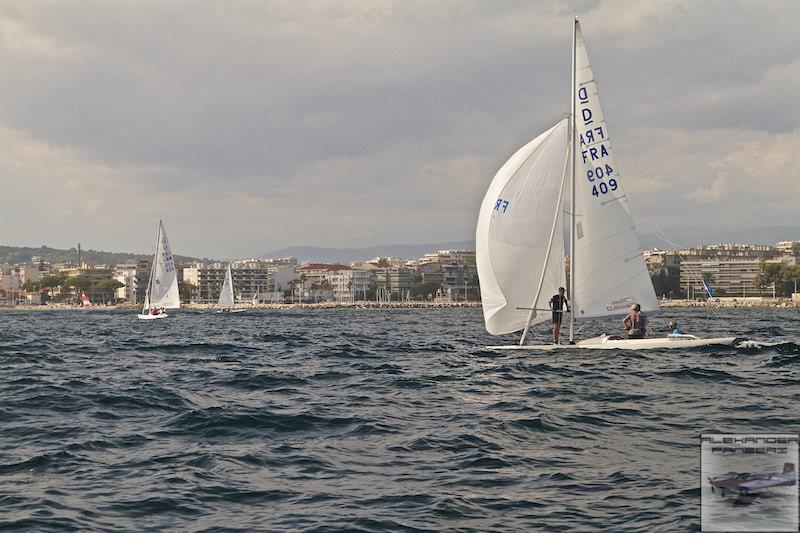 40th Régates Royales Cannes day 1 photo copyright Alexander Panzeri taken at Yacht Club de Cannes and featuring the Dragon class