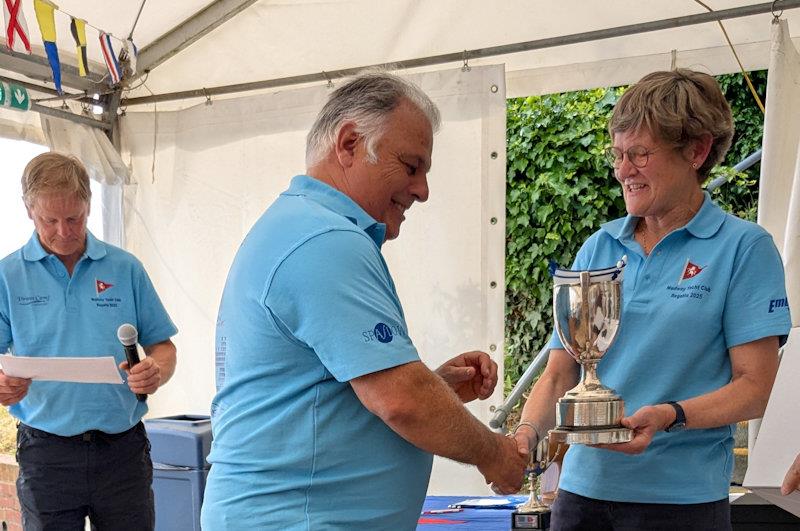 Edwin Hannat, Dragon class winner - Medway Yacht Club Keelboat Regatta photo copyright Lawrence Sutton taken at Medway Yacht Club and featuring the Dragon class