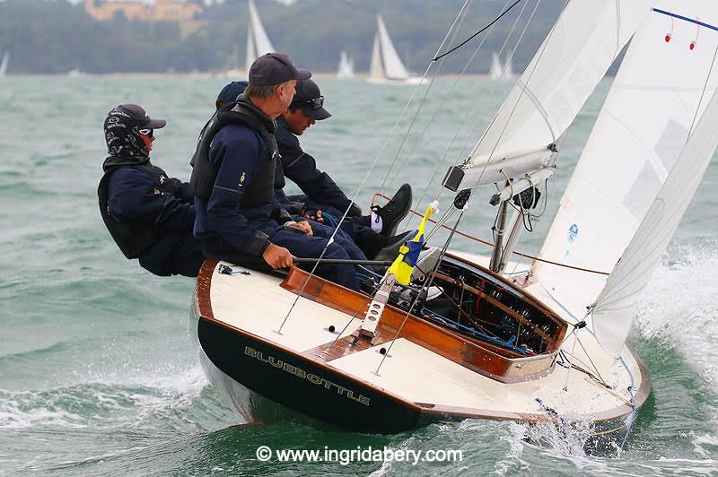 Bluebottle has won all the Dragon races - Day 6 - Cowes Week 2025 photo copyright Ingrid Abery / www.ingridabery.com taken at Cowes Combined Clubs and featuring the Dragon class