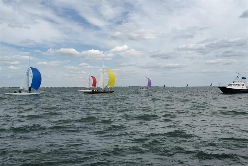 Race 6 - Dragon South Coast Championship at Royal Thames YC photo copyright BDA taken at Royal Thames Yacht Club and featuring the Dragon class