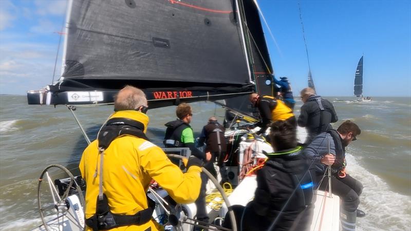 Warrior during the EAORA North Sea Race - photo © Simon Farren