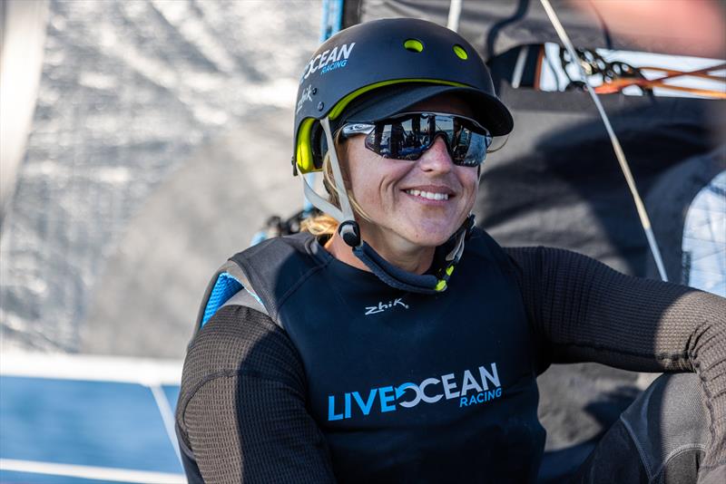 Molly Meech - Live Ocean Racing ETF26 crew- the squad includes several of New Zealand's top sailors including Olympic medalists and World Champions. Most of the squad are campaigning forParis 2024  photo copyright Zhik taken at Royal New Zealand Yacht Squadron and featuring the  class