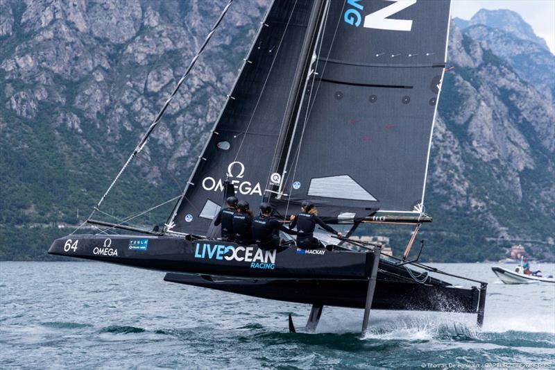Live Ocean Racing  - Day 3 - Foiling Week 2023 - June 2023 photo copyright Live Ocean Racing taken at Vela Club Campione del Garda and featuring the ETF26 class