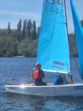 Jon and Khiaan during the Enterprise Open at Midland Sailing Club © Kevin Hopkins