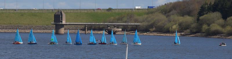 Enterprise Northern Series at Scammonden Water photo copyright Calum Hunter taken at Scammonden Water Sailing Club and featuring the Enterprise class