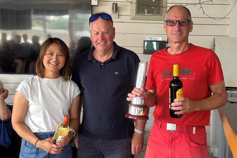 Jonathan Woodward and Jenny Chen Androni, first overall - Enterprise Midlands Double Chine Series at Midland SC - photo © Luke Hartshorn