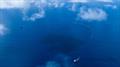 The Ocean Cleanup's System 03 (AKA `Josh`) at work ridding the ocean of floating plastic © The Ocean Cleanup