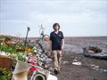 Boyan Slat, CEO of The Ocean Cleanup, in Panama © The Ocean Cleanup