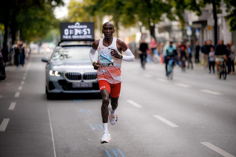 Olympic marathon champion Eliud Kipchoge is restoring habitats by planting trees - photo © COP28