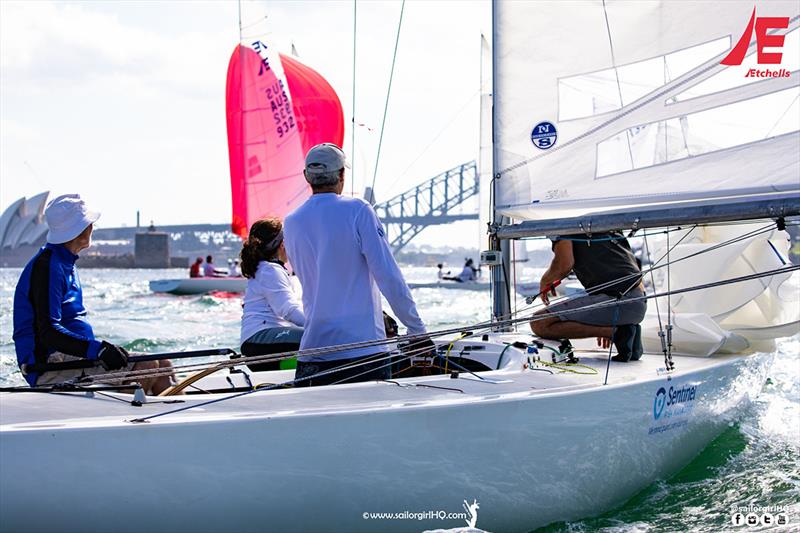 Close racing at the Etchells NSW Championship - photo © Nic Douglass / www.AdventuresofaSailorGirl.com