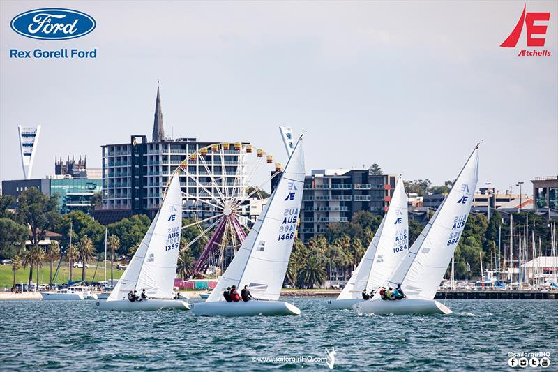 It was tight at the top - Etchells Victorian State Championship 2022 - photo © Nic Douglass @sailorgirlhq