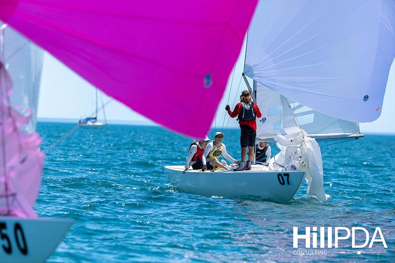 Racing in the Etchells Nationals has been close - 2023 Australian Etchells Championship - photo © Jack Fletcher