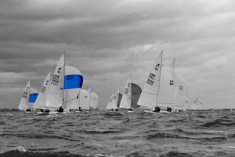 Even Dacron can have an afterlife.. photo copyright Sam Penhaul-Smith taken at  and featuring the Etchells class