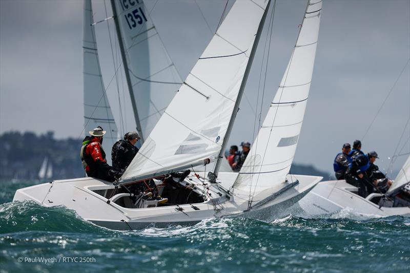 Etchells racing during the Royal Thames Yacht Club 250th Anniversary Regatta - photo © Paul Wyeth / www.pwpictures.com