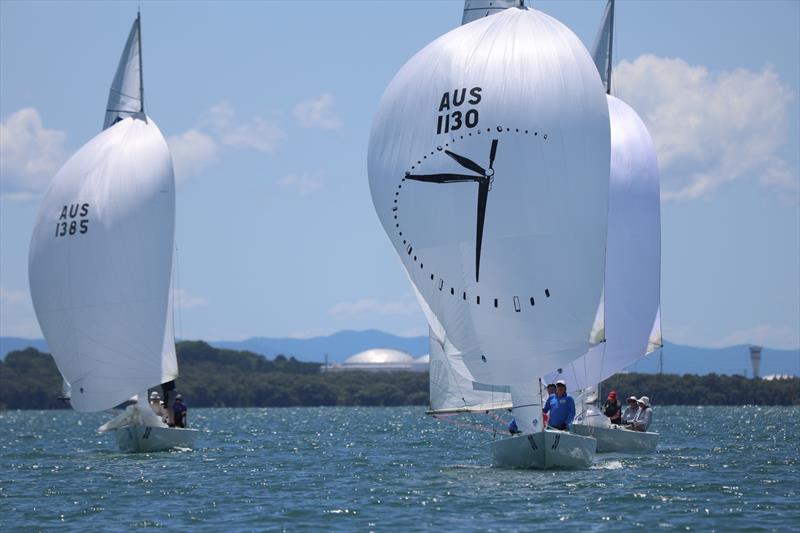 Brisbane Etchells Fleet Championships photo copyright Bradley Ginnivan taken at Royal Queensland Yacht Squadron and featuring the Etchells class
