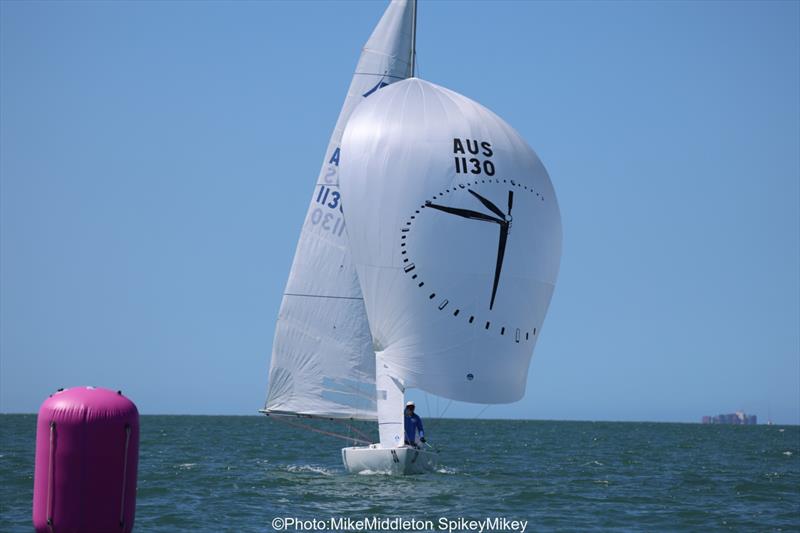 Brisbane Etchells Fleet Championship photo copyright Mike Middleton Spikey Mikey taken at Royal Queensland Yacht Squadron and featuring the Etchells class