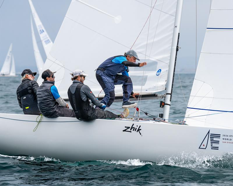 Rogue USA 1519 on day 1 of the 2026 Etchells World Championship at San Diego Yacht Club - photo © Mark Albertazzi