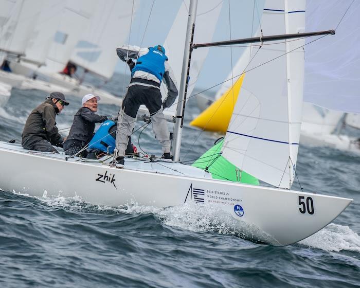 2026 Etchells World Championship at San Diego Yacht Club day 2 - photo © Mark Albertazzi