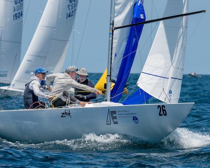 2026 Etchells World Championship at San Diego Yacht Club day 4 - photo © Mark Albertazzi