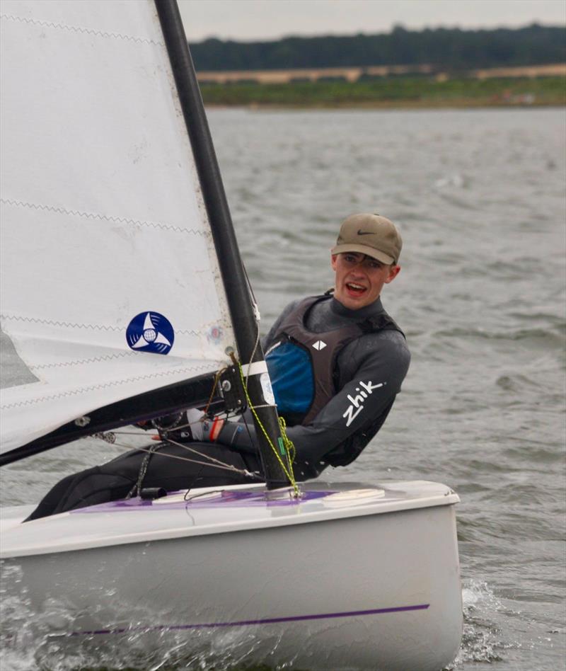 Europes at Overy Staithe photo copyright Bernard Clark taken at Overy Staithe Sailing Club and featuring the Europe class