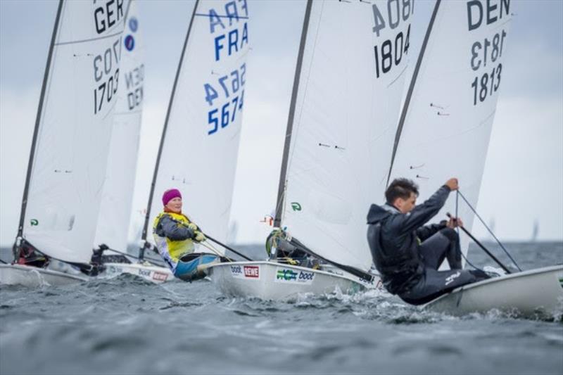 Anna Livbjerg was in a class of her own: The Danish won with 36 points ahead of second-placed Simon Christoffersen (Denmark) and Frenchman Cyril Richard photo copyright Sascha Klahn / Kieler Woche taken at Kieler Yacht Club and featuring the Europe class