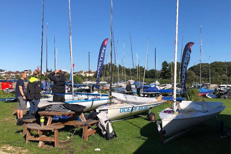 Europe class Open and Youth Championships at Stokes Bay - photo © SBSC