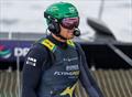 Tom Slingsby, driver of BONDS Flying Roos SailGP Team, on Race Day 2 of the Rolex Switzerland Sail Grand Prix held in Geneva, Switzerland Sunday 21 September © Felix Diemer for SailGP