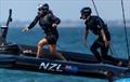 Liv Mackay and Peter Burling -  Day 2 -  DP World Spain Sail Grand Prix -  Cadiz, Spain - October 5, 2025 © Felix Diemer/SailGP