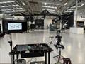 Image of Black Foils new F50 in the SailGP Technologies facility in Southampton, UK &copy; Russell Coutts