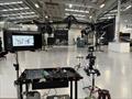 Image of Black Foils new F50 in the SailGP Technologies facility in Southampton, UK &copy; Russell Coutts