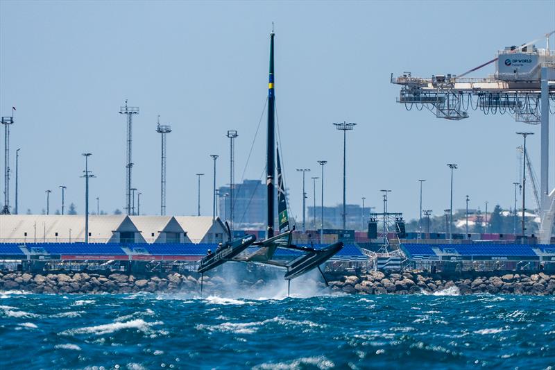 Artemis SailGP Team goes airborne - Rolex SailGP Championship Event 1 Season 6 - January 13, 2026 - photo © Beau Outteridge/SailGP