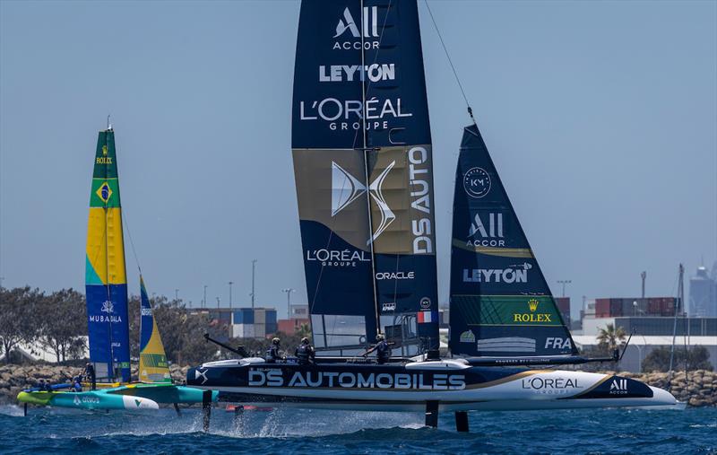 DS Automobiles SailGP Team France at Oracle Perth Sail Grand Prix practice race - photo © Brett Phibbs for SailGP