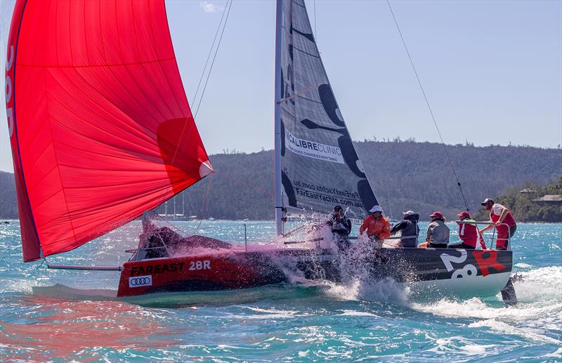 Fareast 28R at the Royal Queensland Yacht Squadron photo copyright Crosbie Lorimer taken at Royal Queensland Yacht Squadron and featuring the  class