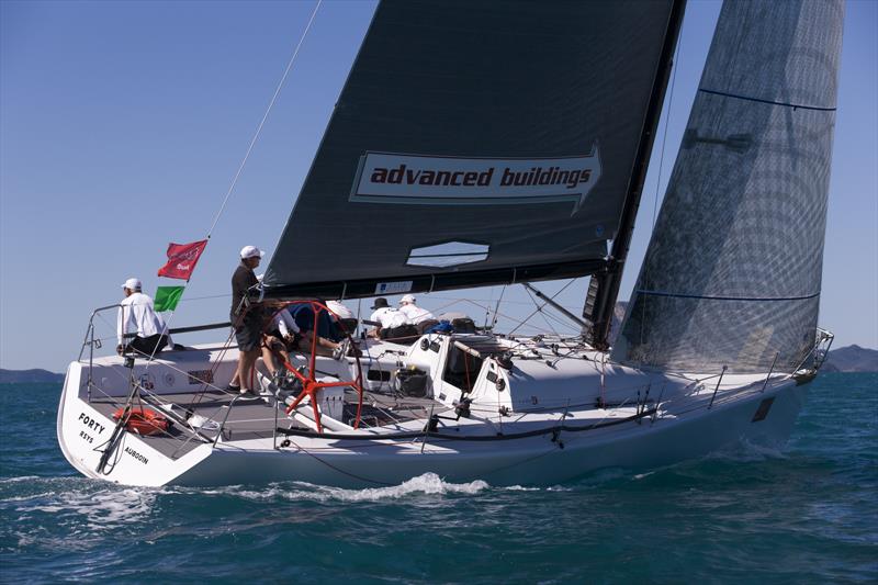 Stephen Barlow's Farr 40 Forty on day 6 of Audi Hamilton Island Race Week photo copyright Andrea Francolini / Audi taken at Royal Hamilton Yacht Club and featuring the Farr 40 class