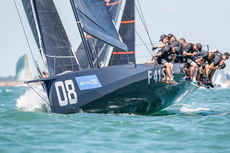 Ran won the Fast40 class short series by two points at Lendy Cowes Week - photo © Paul Wyeth / CWL